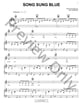 Song Sung Blue piano sheet music cover